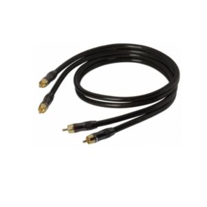 Realcable ECA Audio stereo cable OFC 2RCA M/M 1m