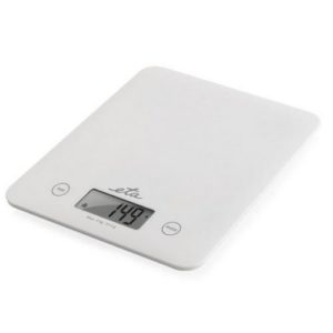 Eta Lori Ψηφιακή Zυγαριά κουζίνας Λευκή 5kg LCD