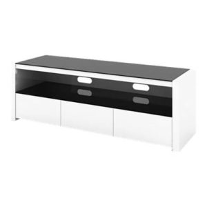 De Conti MEZZA XL-NB Έπιπλο TV - 150x45x50cm ΛΕΥΚΟ