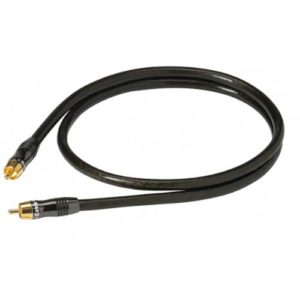 Realcable E-SUB Audio Cable Subwoofer RCA male - RCA male 3m