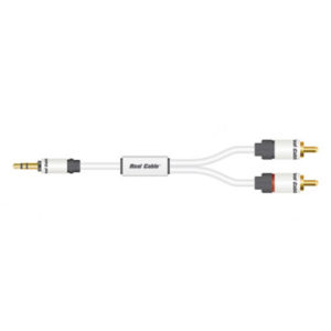 Realcable JRCA-1M50 JACK-RCA AUDIO STEREO-Moniteur-OFC 1.5m