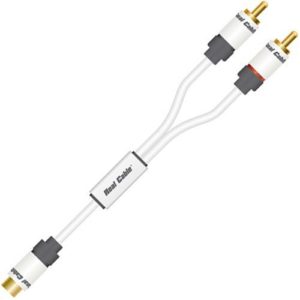 Realcable YRCA-1/0M20 Καλώδιο 1 RCA(F) σε 2RCA(m) 20cm
