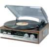 Soundmaster PL186H Nostalgic Record Player /FM