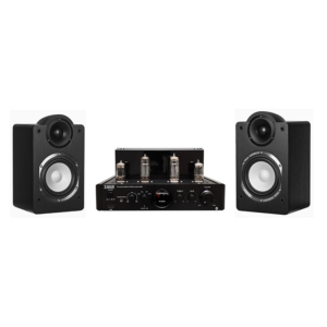 TagaHarmony HTA-25B Υβριδικός ενισχυτής Α/Β Bluetooth®+PLATINUM S-90SL Bookshelf (ΖΕΥΓΟΣ)