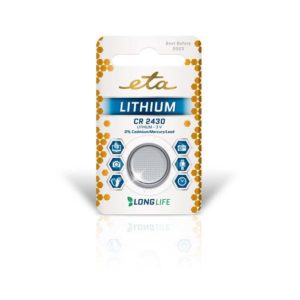 ETA PREMIUM CR2430 Μπαταρία λιθίου 1τεμ