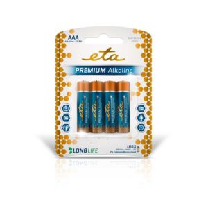 ETA PREMIUM ALKALINE AAA, LR03 Αλκαλικές μπαταρίες 4τεμ