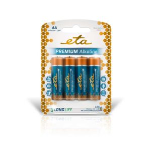 ETA PREMIUM ALKALINE AA, LR06 Αλκαλικές μπαταρίες 4τεμ