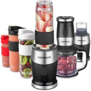 Concept SM3390 Πολυκόφτης 700W Multi 1200ml - Μύλος - Smoothie με 3 μπουκάλια