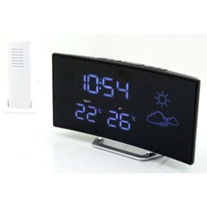 Soundmaster FUR100 Ραδιόφωνο FM με ρολόι, μετεωρολογικό σταθμό και ασύρματο εξωτερικό αισθητήρα