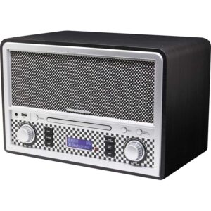 Soundmaster NR955SW Retro Bluetooth/FM / DAB Radio/CD Player - Μαύρο ξύλο
