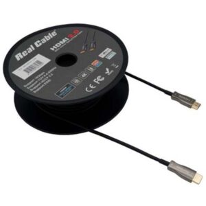 Realcable HD-OPTIC/15M00 Οπτικό Καλώδιο HDMI 2.0 15m