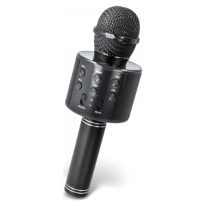 Forever BMS-300 Μικρόφωνο Karaoke με ενσωματωμένο ηχείο Bluetooth Μαύρο