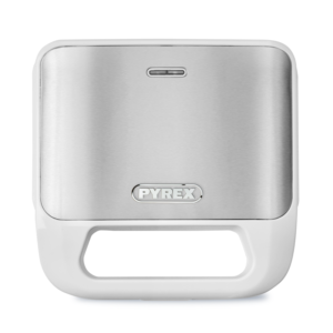 Pyrex SB-298 Τοστιέρα με 2 XL αποσπώμενες πλάκες Λευκή