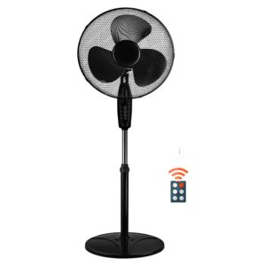 Telemax FS-1617RC Ανεμιστήρας Δαπέδου 45W / 40cm Με Τηλεχειριστήριο