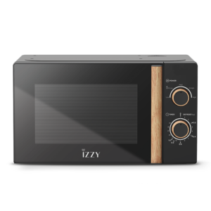 Izzy IZ-8006 Φούρνος Μικροκυμάτων 20Lt Wooden Μαύρος