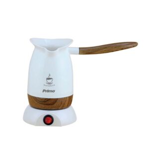Primo PRCP-40380 Ηλεκτρικό Μπρίκι Λευκό/Wooden