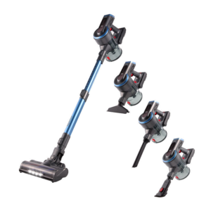 Primo PRVC-40484 Ηλεκτρική Σκούπα Stick & Χειρός επαναφορτιζόμενη 25.9V BLDC μοτέρ Μπλε