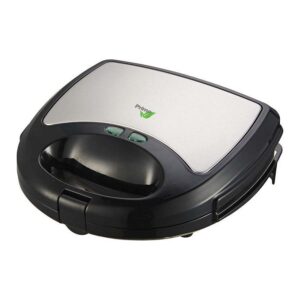 Primo PRSM-40244 Τοστιέρα με Aποσπώμενες κεραμικές πλάκες γκριλ Μαύρη-Inox