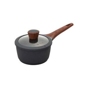 Estia Stone 01-2411 Κατσαρολάκι Γάλακτος από Χυτό Αλουμίνιο με Επίστρωση από Πέτρα 16cm 1.4lt