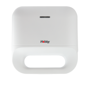 Hobby HSM-40450 Τοστιέρα με Αντικολλητικές πλάκες γκριλ Λευκή