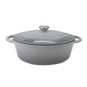 Ankor Γάστρα Μαντεμένια 6lt με φυσική επίστρωση seasoned 41x26,5x12εκ