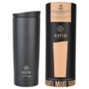 Estia Travel Mug Save The Aegean Ποτήρι Θερμός 500ml Midnight Black