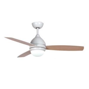 Primo PRCF-80520D Ανεμιστήρας Οροφής 48'' 120εκ. Με τηλεχειριστήριο 1 Φως LED 3Φτερά Λευκός