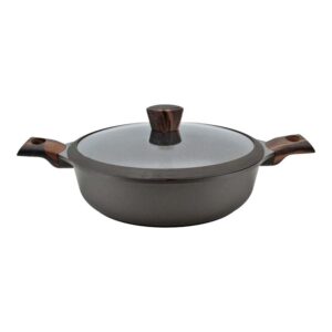 ANKOR 545-28 Σωτέζα Αλουμινίου με επίστρωση Πέτρα 28εκ. Λαβή ΒΑΚΕΛΙΤΗ SOFT TOUCH