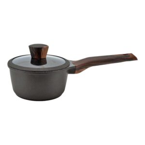 ANKOR 645-18 Κατσαρολάκι Γάλακτος Αλουμινίου με επίστρωση Πέτρα 28εκ. Λαβή ΒΑΚΕΛΙΤΗ SOFT TOUCH