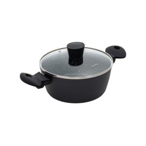 Estia Magma 01-6129 Βαθιά Κατσαρόλα Αλουμινίου με Επίστρωση από Πέτρα 20cm 2.3lt