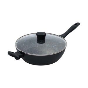 Estia Magma 01-6150 Σωτέζα Αλουμινίου με Επίστρωση από Πέτρα 28cm 4lt