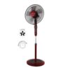 Primo PRSF-80503 Ανεμιστήρας Ορθοστάτης 60W 40εκ. με 5Φτερά Κόκκινος
