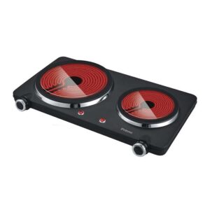 Primo PRCP-40252 Κεραμική εστία Διπλή 16.5εκ.-1000W & 22εκ.-1500W