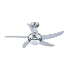 Primo PRCF-80282 Ανεμιστήρας Οροφής 44'' 110εκ. Με Τηλεχειριστήριο Φως 5Φτερά Διάφανα