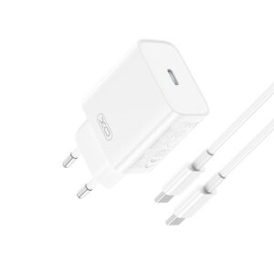 XO CE15 PD Φορτιστής 20W με θύρα USB-C & καλώδιο TYPE-C
