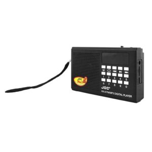 LTC LXKK9 REGA Ψηφιακό Επαναφορτιζόμενο Ραδιόφωνο FM, TF, AUX Μαύρο