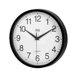 Teesa TSA0037B Ρολόι τοίχου 25cm Αθόρυβο Μαύρο
