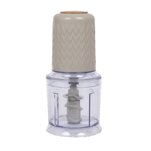 Primo PRFC-40448 Πολυκόπτης με 3πλό Mαχαίρι 500W 700ml Γκρι-Wooden