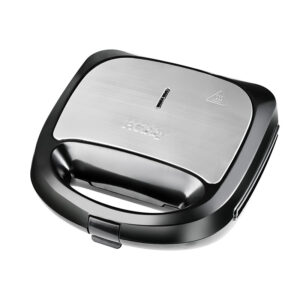 Ηobby HSM-40365 Τοστιέρα Γκριλ με κεραμικές MARBLE πλάκες Ιnox/Μαύρη