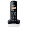 Ασύρματο Ψηφιακό Τηλέφωνο Panasonic KX-TG1611GRW Μαύρο-Λευκό με Αναγνώριση Κλήσης, Λειτουργία Αφύπνισης και Φωτιζόμενη Οθόνη