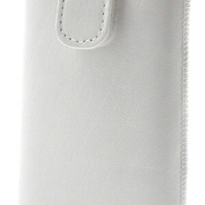 Θήκη Protect Ancus για Apple iPhone SE/5/5S/5C Old Leather Λευκή