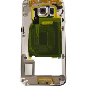 Πίσω Κάλυμμα Samsung SM-G925F Galaxy S6 Edge Χρυσαφί Original GH96-08376C