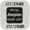 Buttoncell Energizer 377-376 SR626SW SR626W Τεμ. 1