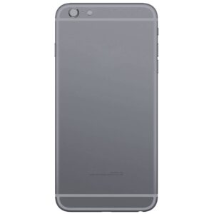 Πίσω Κάλυμμα Apple iPhone 6 με Σετ Κουμπιών και Sim Tray Ασημί Swap