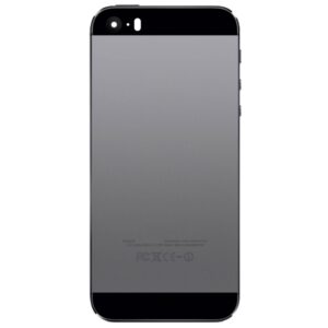 Πίσω Κάλυμμα Apple iPhone 5S με Επαφ. Φορτ. On/Off, και Πλήκτρα Έντασης Μαύρο Swap