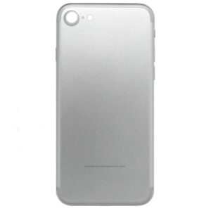 Καπάκι Μπαταρίας με Πλαίσιο για Apple iPhone 7 Ασημί με Τζαμάκι Κάμερας, Θύρα SIM και Εξωτερικά Πλήκτρα OEM Type A