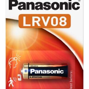 Μπαταρία Αλκαλική Panasonic LRV08 23A, 23GA, A23, E23A, GP23A, K23A, L1028, LR23A, LRV08, LRVO8, MN21, MS21, V23, V23GA, VR22 12V Τεμ. 1