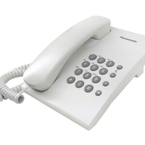Σταθερό Ψηφιακό Τηλέφωνο Panasonic KX-TS500EXW Λευκό