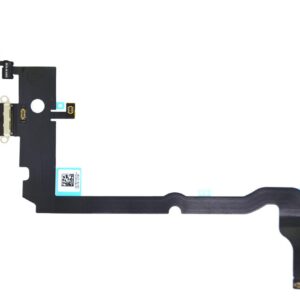 Επαφή Φόρτισης Apple iPhone XS Max με Καλώδιο Πλακέ και Μικρόφωνο Μαύρο OEM Type A