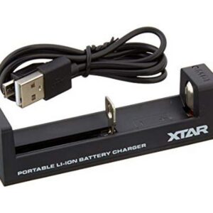 Φορτιστής Μπαταριών Βιομηχανικού Τύπου Xtar MC1 USB, 1 Θέσης με Ένδειξη Φόρτισης για Μπαταρίες από 10440 έως 22650